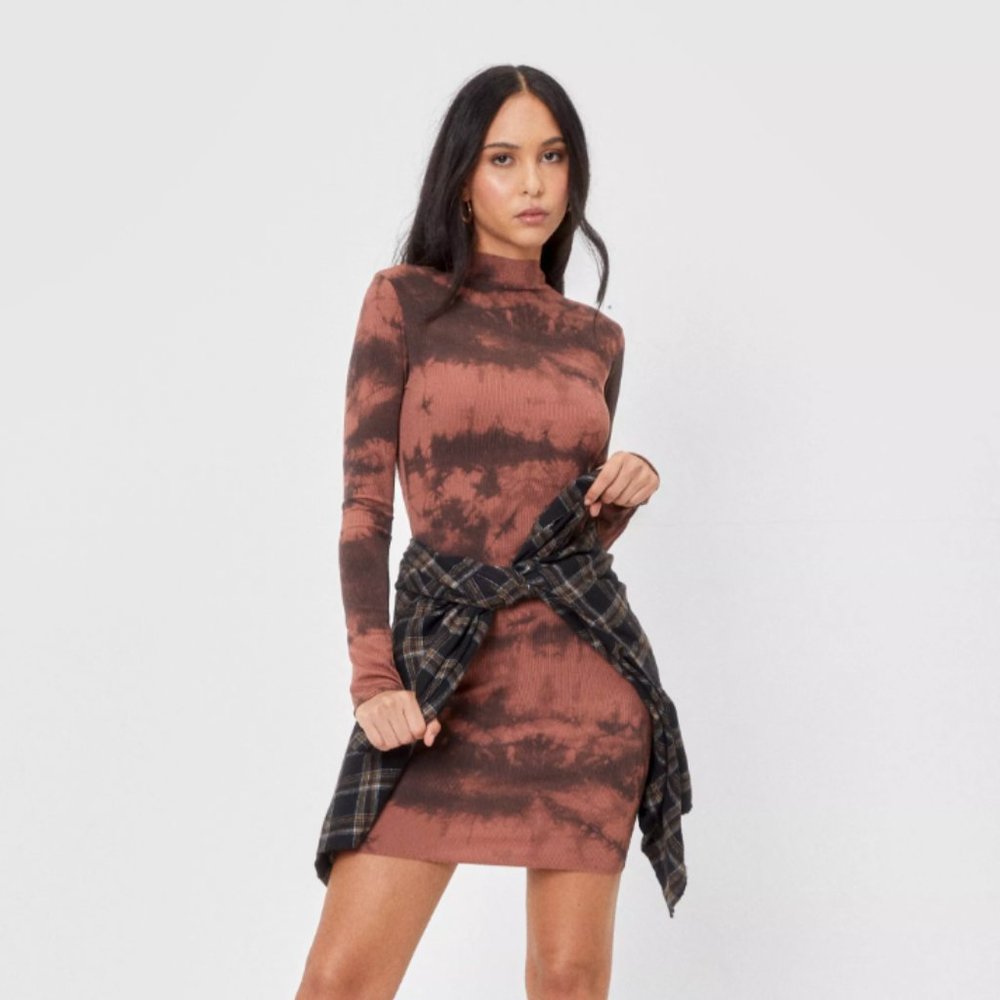 Tie Dye Mini Dress
